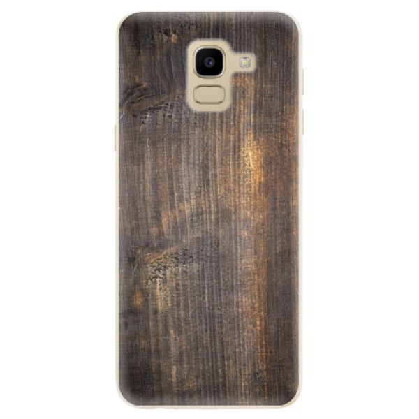 Odolné silikónové puzdro iSaprio - Old Wood - Samsung Galaxy J6