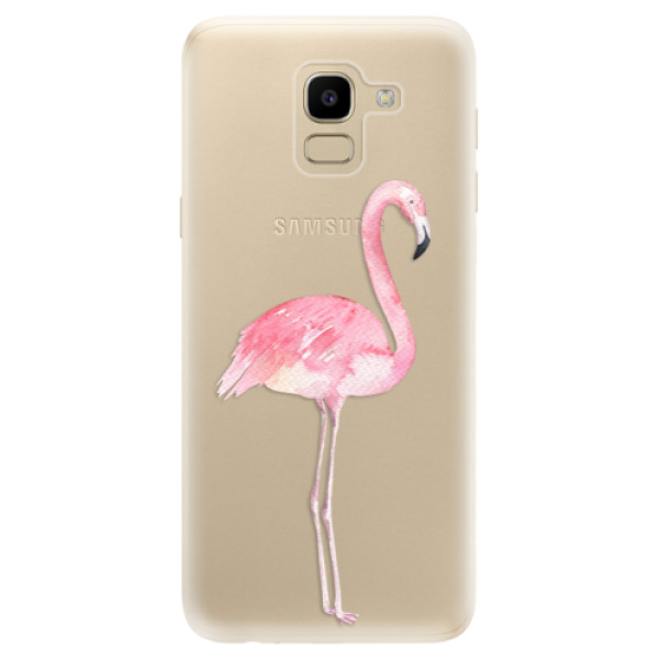 Odolné silikónové puzdro iSaprio - Flamingo 01 - Samsung Galaxy J6