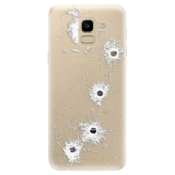 Odolné silikónové puzdro iSaprio - Gunshots - Samsung Galaxy J6
