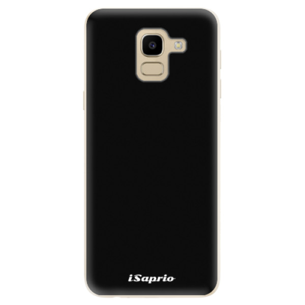 Odolné silikónové puzdro iSaprio - 4Pure - černý - Samsung Galaxy J6