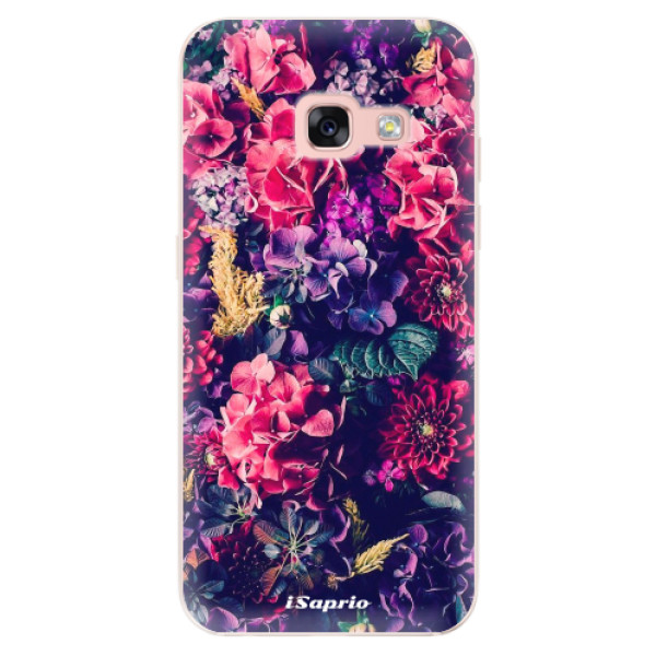 Odolné silikónové puzdro iSaprio - Flowers 10 - Samsung Galaxy A3 2017