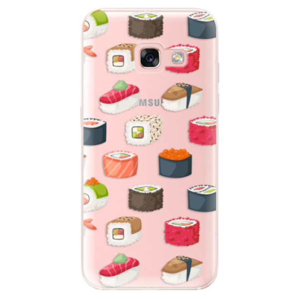Odolné silikónové puzdro iSaprio - Sushi Pattern - Samsung Galaxy A3 2017