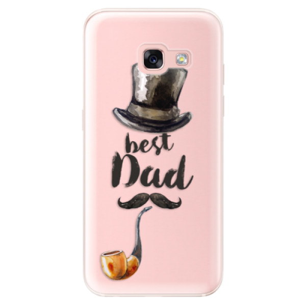 Odolné silikónové puzdro iSaprio - Best Dad - Samsung Galaxy A3 2017