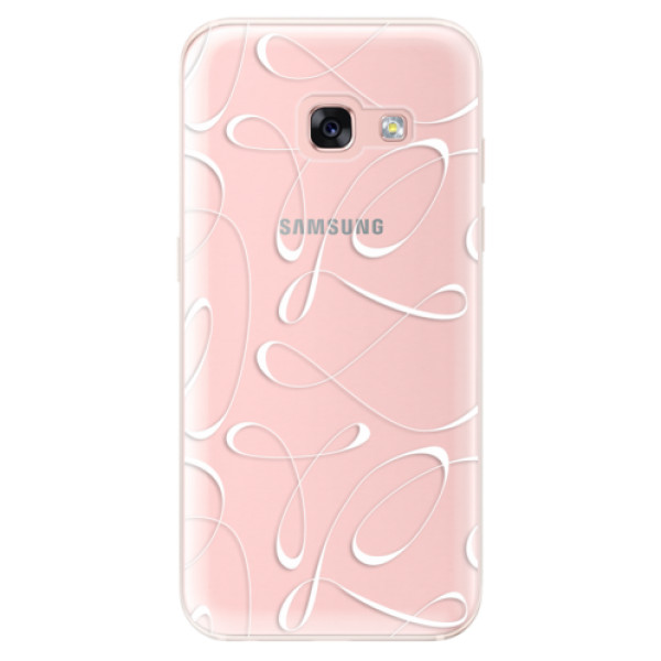 Odolné silikónové puzdro iSaprio - Fancy - white - Samsung Galaxy A3 2017