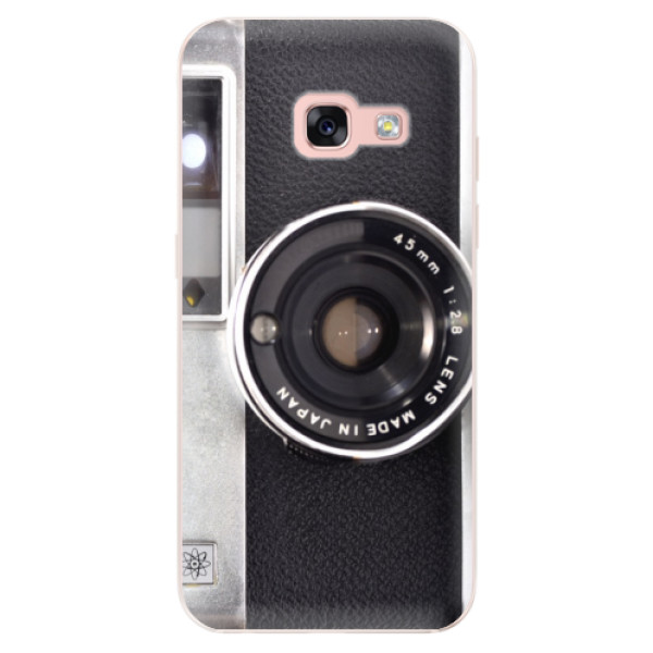 Odolné silikónové puzdro iSaprio - Vintage Camera 01 - Samsung Galaxy A3 2017