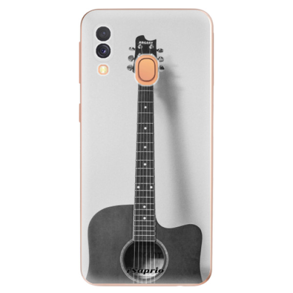 Odolné silikónové puzdro iSaprio - Guitar 01 - Samsung Galaxy A40