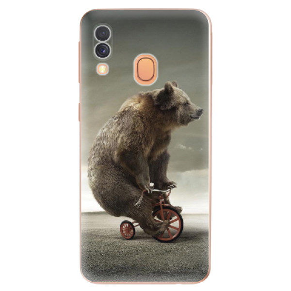 Odolné silikónové puzdro iSaprio - Bear 01 - Samsung Galaxy A40