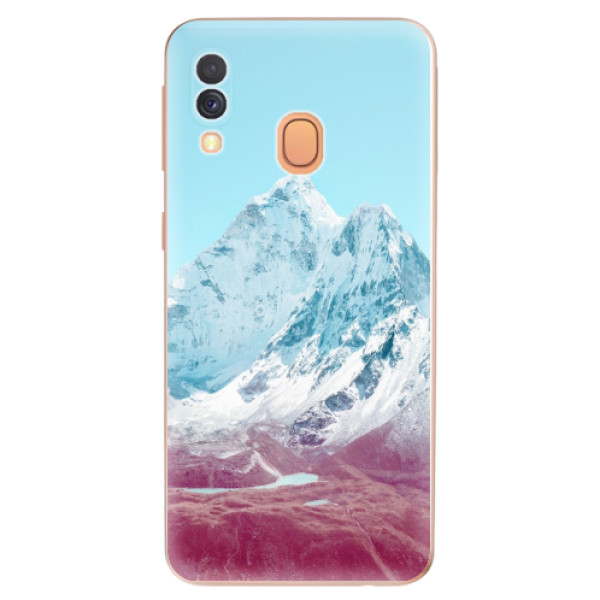 Odolné silikónové puzdro iSaprio - Highest Mountains 01 - Samsung Galaxy A40