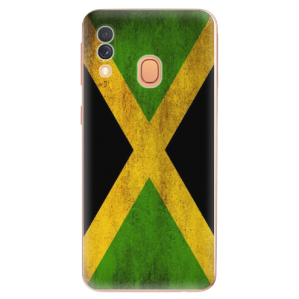 Odolné silikónové puzdro iSaprio - Flag of Jamaica - Samsung Galaxy A40