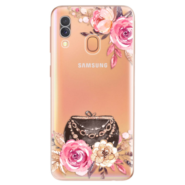 Odolné silikónové puzdro iSaprio - Handbag 01 - Samsung Galaxy A40