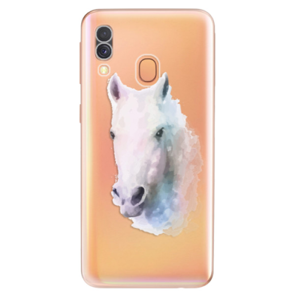 Odolné silikónové puzdro iSaprio - Horse 01 - Samsung Galaxy A40