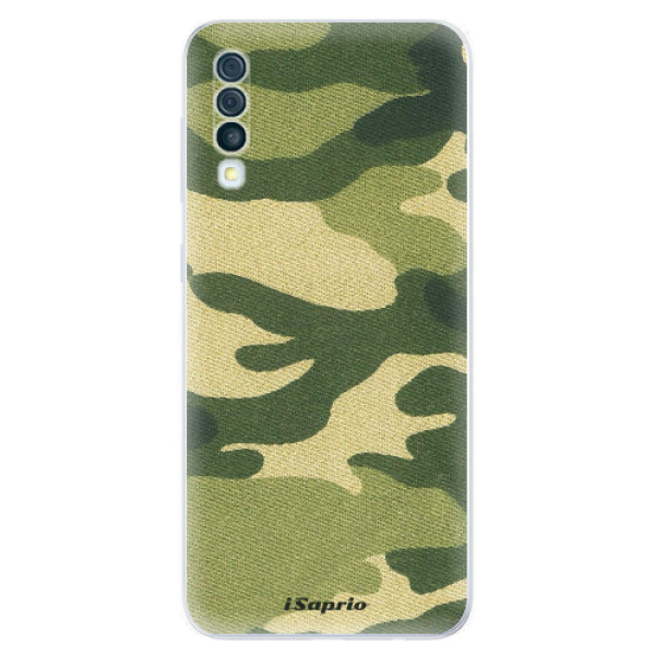 Odolné silikónové puzdro iSaprio - Green Camuflage 01 - Samsung Galaxy A50