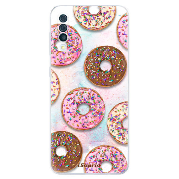 Odolné silikónové puzdro iSaprio - Donuts 11 - Samsung Galaxy A50