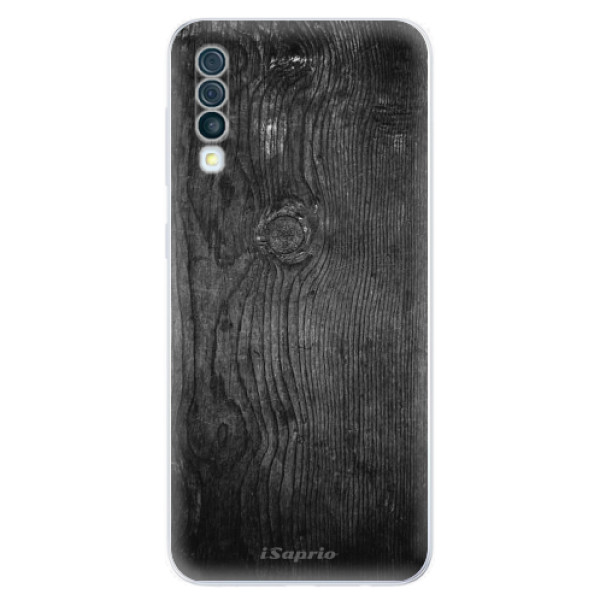 Odolné silikónové puzdro iSaprio - Black Wood 13 - Samsung Galaxy A50
