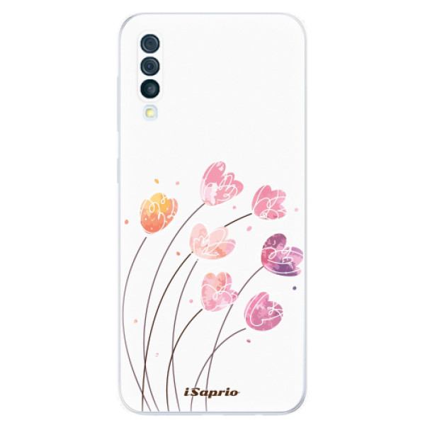 Odolné silikónové puzdro iSaprio - Flowers 14 - Samsung Galaxy A50