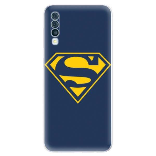 Odolné silikónové puzdro iSaprio - Superman 03 - Samsung Galaxy A50