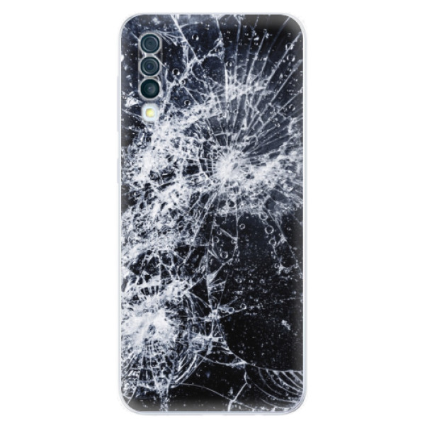 Odolné silikónové puzdro iSaprio - Cracked - Samsung Galaxy A50