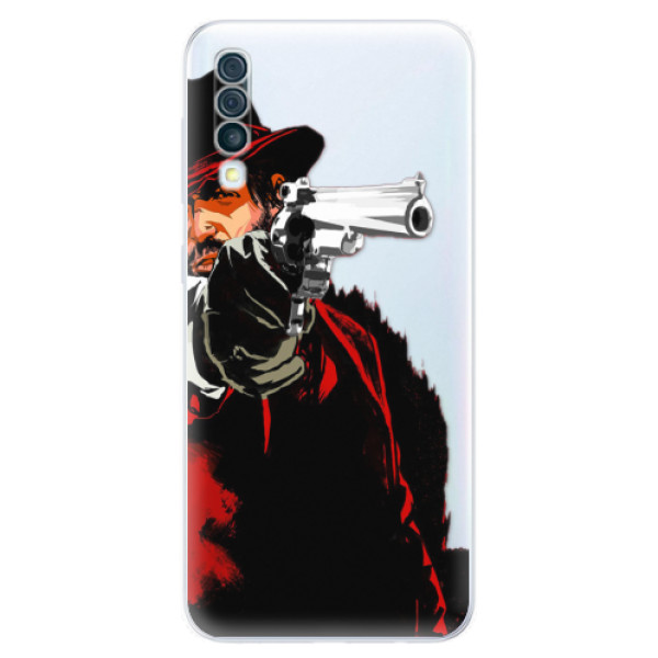 Odolné silikónové puzdro iSaprio - Red Sheriff - Samsung Galaxy A50