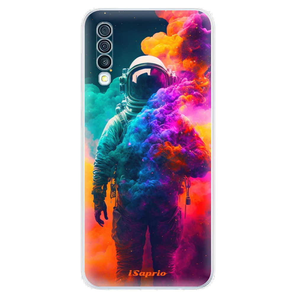 Odolné silikónové puzdro iSaprio - Astronaut in Colors - Samsung Galaxy A50