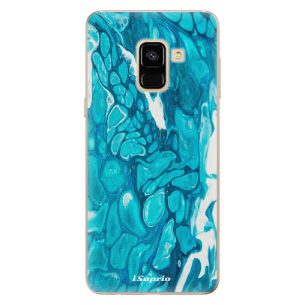 Odolné silikónové puzdro iSaprio - BlueMarble 15 - Samsung Galaxy A8 2018