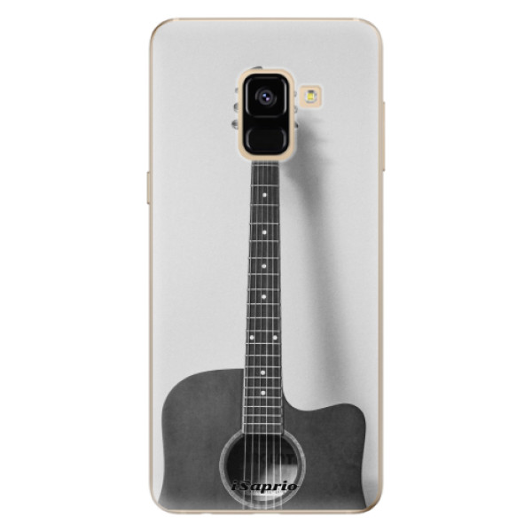 Odolné silikónové puzdro iSaprio - Guitar 01 - Samsung Galaxy A8 2018