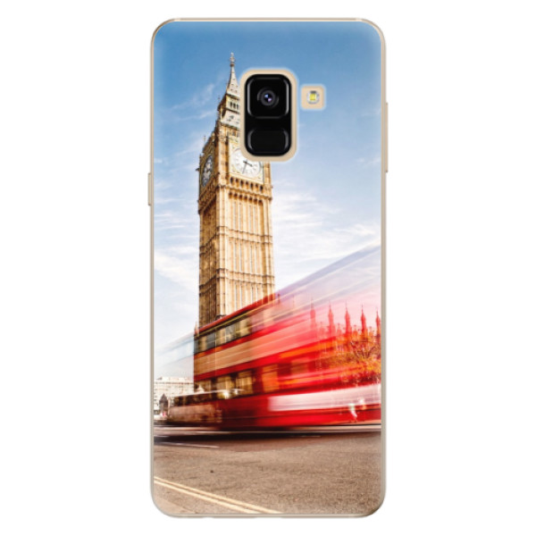 Odolné silikónové puzdro iSaprio - London 01 - Samsung Galaxy A8 2018