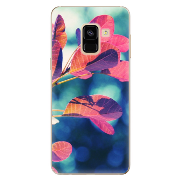 Odolné silikónové puzdro iSaprio - Autumn 01 - Samsung Galaxy A8 2018