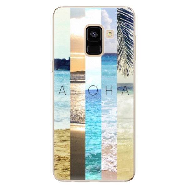 Odolné silikónové puzdro iSaprio - Aloha 02 - Samsung Galaxy A8 2018