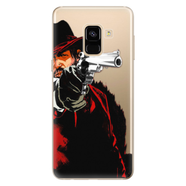 Odolné silikónové puzdro iSaprio - Red Sheriff - Samsung Galaxy A8 2018