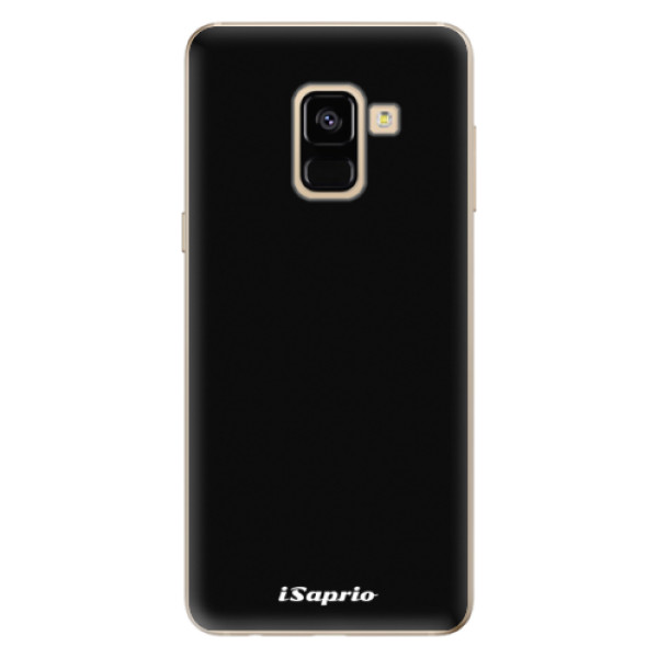 Odolné silikónové puzdro iSaprio - 4Pure - černý - Samsung Galaxy A8 2018