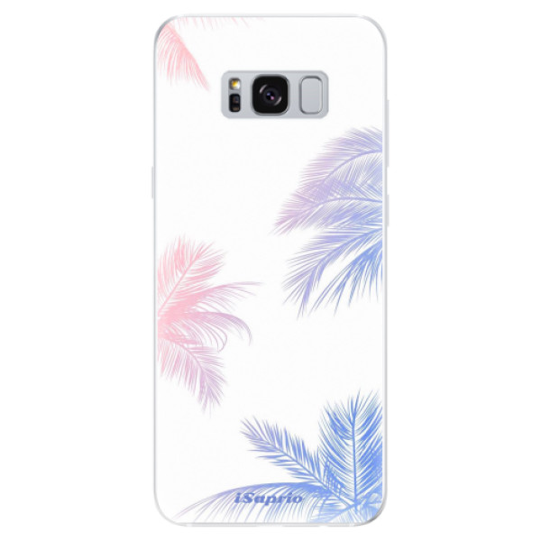 Odolné silikónové puzdro iSaprio - Digital Palms 10 - Samsung Galaxy S8