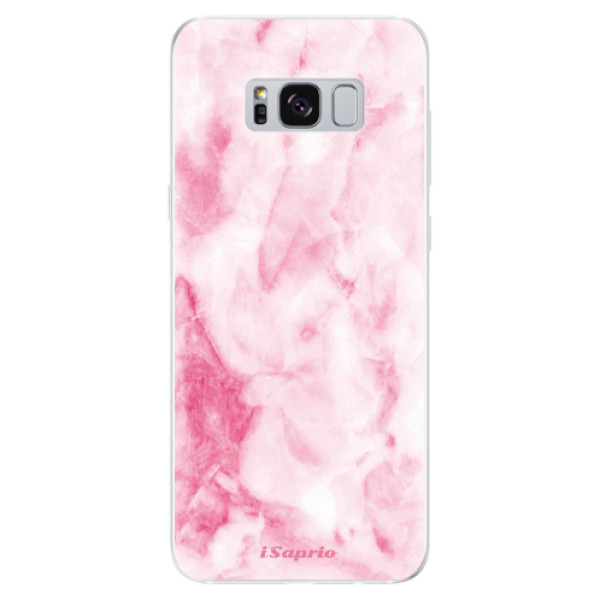 Odolné silikónové puzdro iSaprio - RoseMarble 16 - Samsung Galaxy S8