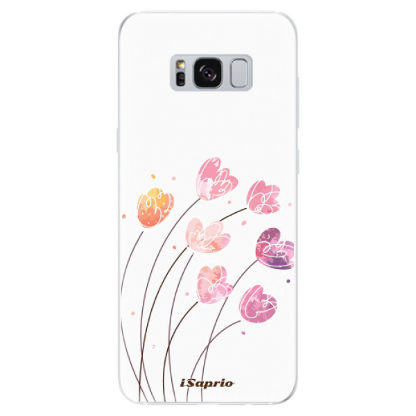 Odolné silikónové puzdro iSaprio - Flowers 14 - Samsung Galaxy S8