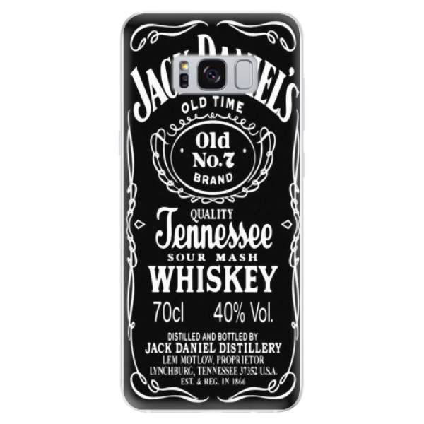 Odolné silikónové puzdro iSaprio - Jack Daniels - Samsung Galaxy S8