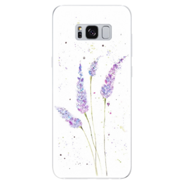 Odolné silikónové puzdro iSaprio - Lavender - Samsung Galaxy S8