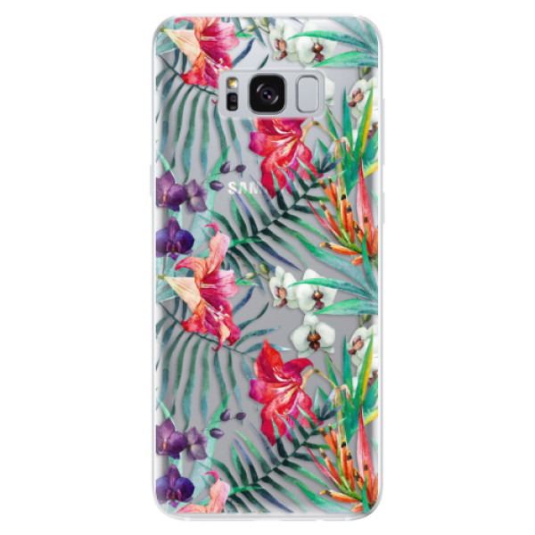 Odolné silikónové puzdro iSaprio - Flower Pattern 03 - Samsung Galaxy S8