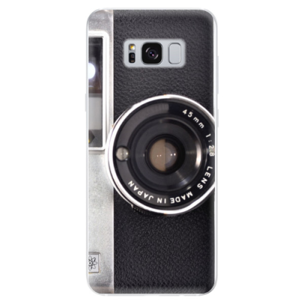 Odolné silikónové puzdro iSaprio - Vintage Camera 01 - Samsung Galaxy S8