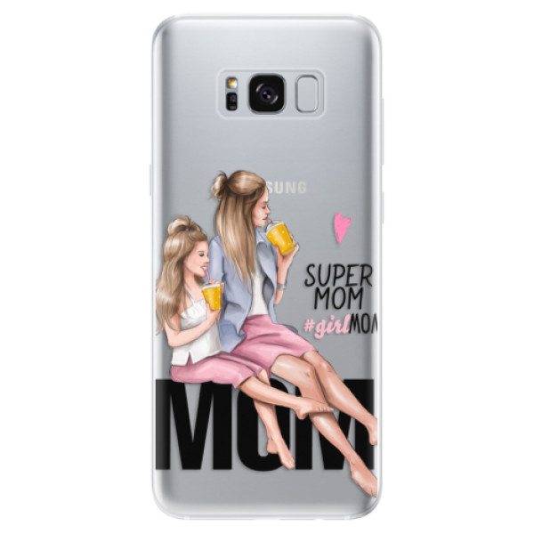 Odolné silikónové puzdro iSaprio - Milk Shake - Blond - Samsung Galaxy S8