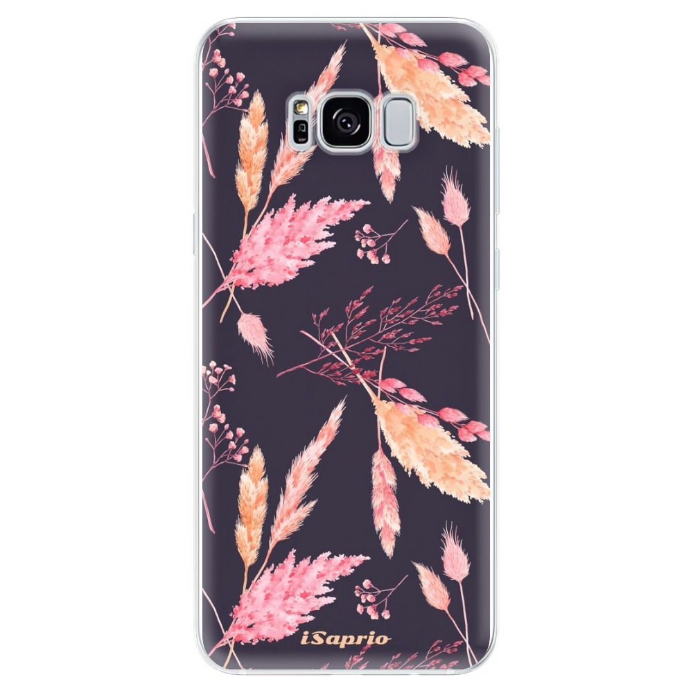Odolné silikónové puzdro iSaprio - Herbal Pattern - Samsung Galaxy S8