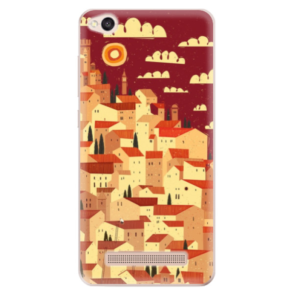 Odolné silikónové puzdro iSaprio - Mountain City - Xiaomi Redmi 4A