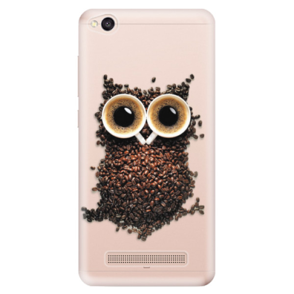 Odolné silikónové puzdro iSaprio - Owl And Coffee - Xiaomi Redmi 4A