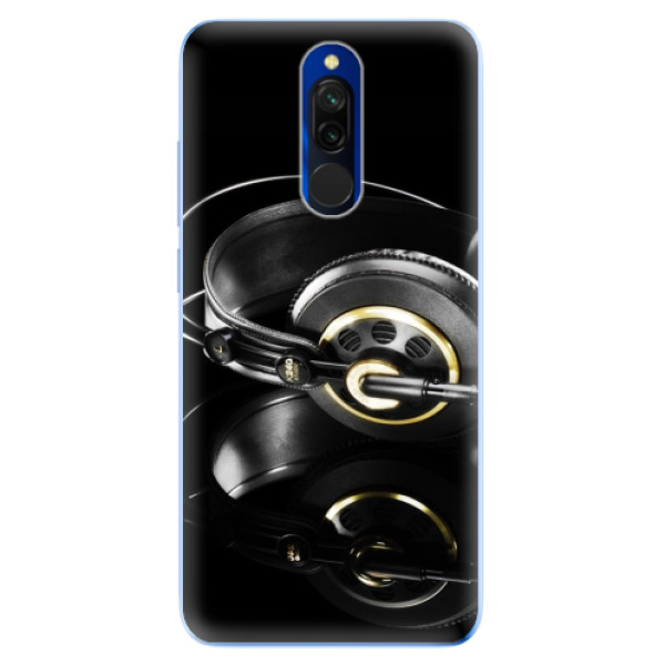 Odolné silikónové puzdro iSaprio - Headphones 02 - Xiaomi Redmi 8