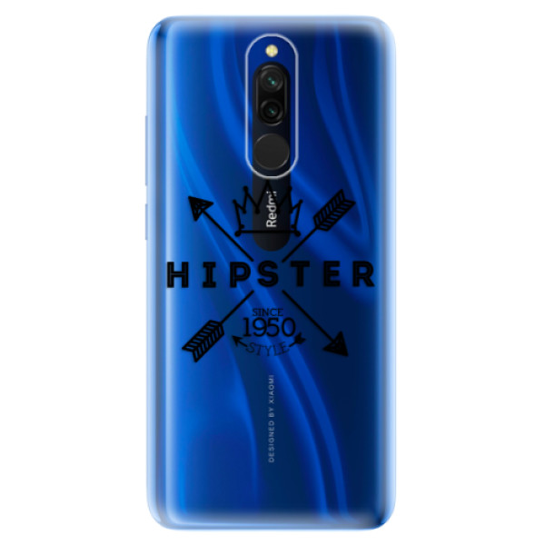 Odolné silikónové puzdro iSaprio - Hipster Style 02 - Xiaomi Redmi 8