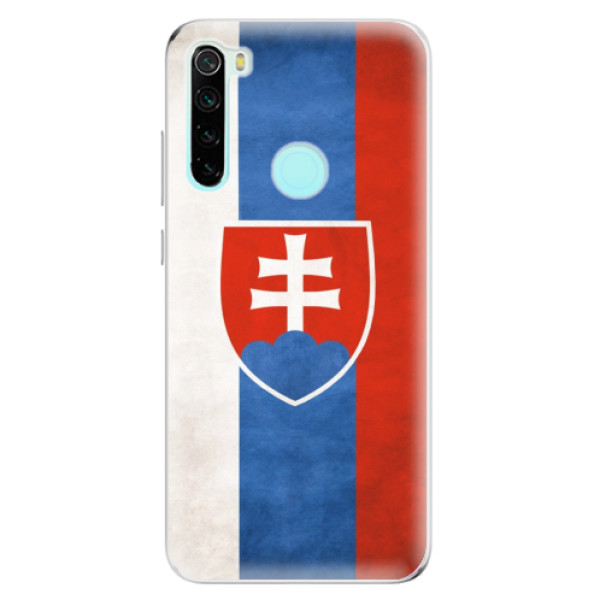 Odolné silikónové puzdro iSaprio - Slovakia Flag - Xiaomi Redmi Note 8