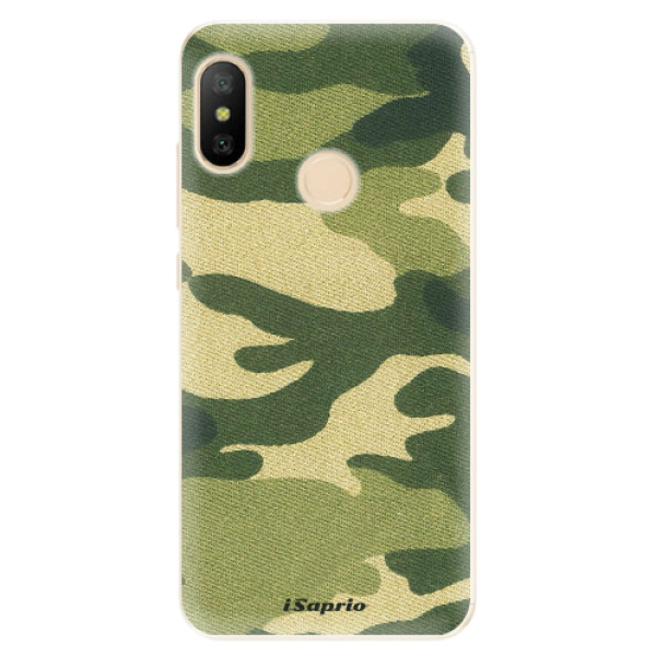 Odolné silikónové puzdro iSaprio - Green Camuflage 01 - Xiaomi Mi A2 Lite