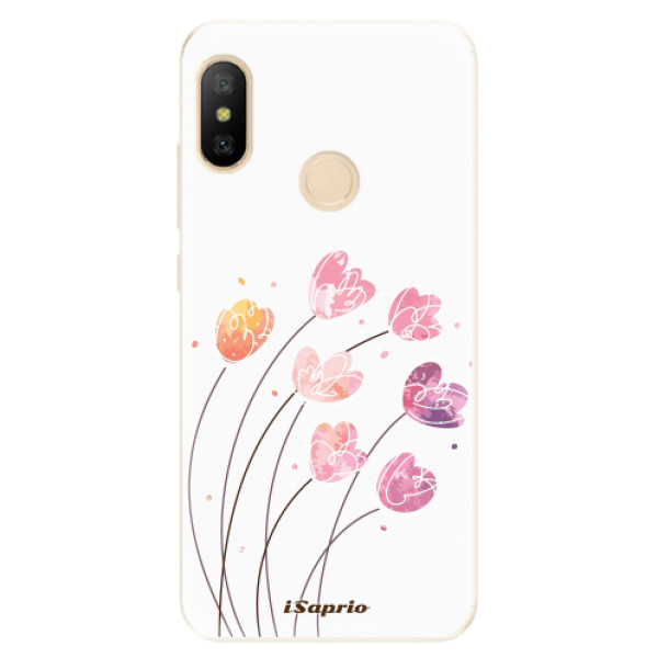 Odolné silikónové puzdro iSaprio - Flowers 14 - Xiaomi Mi A2 Lite