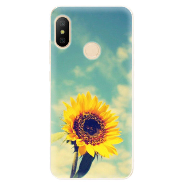 Odolné silikónové puzdro iSaprio - Sunflower 01 - Xiaomi Mi A2 Lite