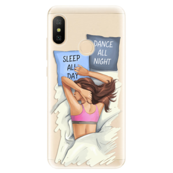 Odolné silikónové puzdro iSaprio - Dance and Sleep - Xiaomi Mi A2 Lite