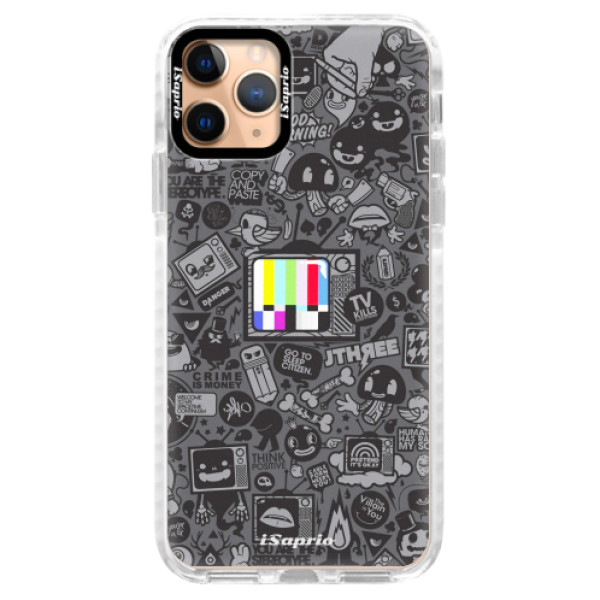 Silikónové puzdro Bumper iSaprio - Text 03 - iPhone 11 Pro