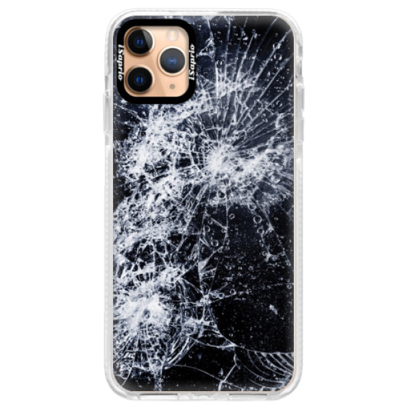 Silikónové puzdro Bumper iSaprio - Cracked - iPhone 11 Pro Max